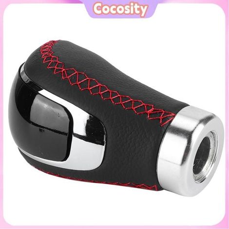 Cocosity Pommeau de levier de vitesse de voiture (Rouge)Pommeau De Levier De Vitesse Tête De Pommeau De Levier moto vitesse Rouge (1/5)