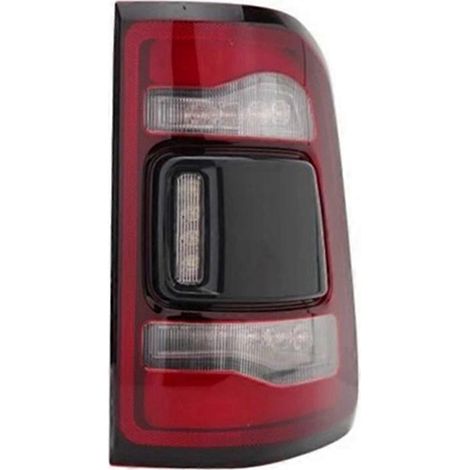 Rechte LED-Rückleuchte mit Bremslichtfunktion ohne Totwinkel-Assistent 55112992AD für Dodge RAM 1500 55112992AB 55112992AC