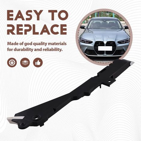 1 unit: Front right Colour: Black Material: Plastic Upper partition support for the front wall of the vehicle.--DTEKGAZ