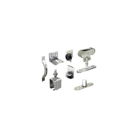 Kit Garniture Porte Coulissante Mantion Solution Complète Pour Porte Coulissante Jusqu'à 80 Kg. - Mantion