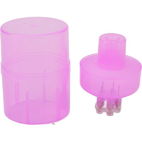 Peigne Applicateur de Soin pour Cuir Chevelu en Alliage Portable - Rose pour Femmes (1/5)