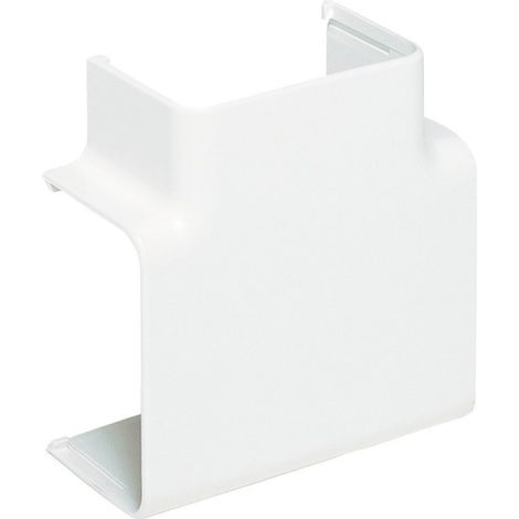 Té de dérivation pour goulotte de climatisation Viaclim 70x60mm blanc (16766)