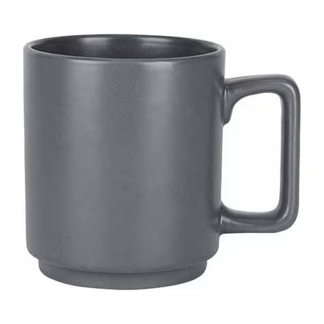 4 x mug ALTO 45cl - Anthracite - Grès - Cosy&Trendy