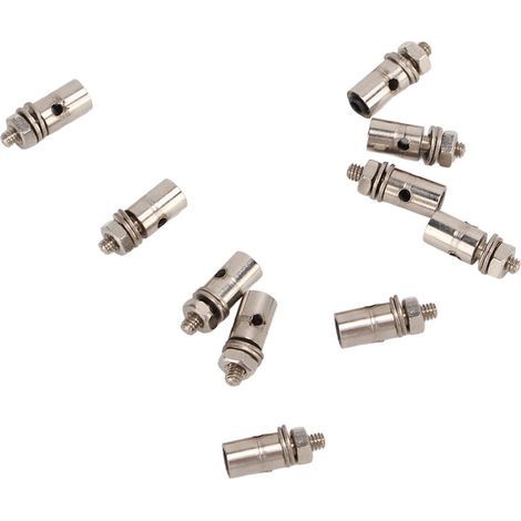 10 pièces Tiges de servo 1.3mm, Connecteur ajustable pour liaison et butée - Réglage précis (1/5)