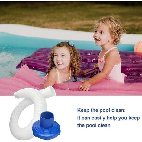 Tuyau de skimmer de piscine hors-sol et adaptateur pour skimmer de piscine - Accessoires de rechange - Outil de nettoyage durable et réutilisable pour nettoyeur de piscine (1/5)