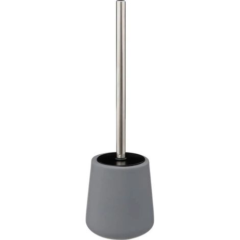Brosse WC Design "Cocon" 40cm Gris Béton (1/3)