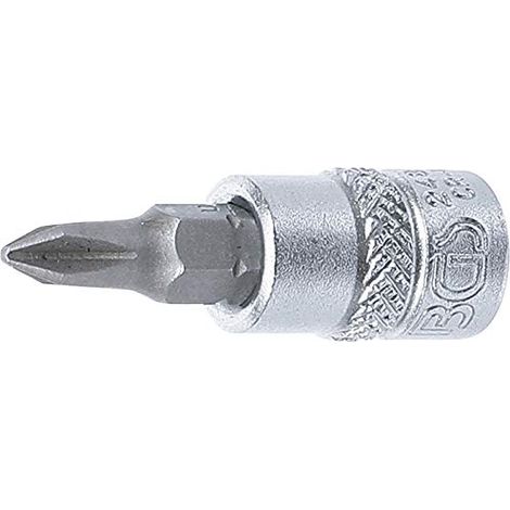 BGS Bit-Einsatz  Attacco quadro  interno 6,3  mm (1/4")  Phillips PH1  - 2487 (1/3)