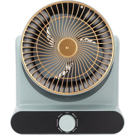 Mini ventilateur de table d'été à circulation d'air réglable pour salon de manucure intérieur (1/5)