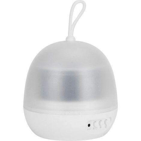Lampe de projection d'étoiles, veilleuse double usage, batterie USB, pour chambre d'enfant ou de bébé (blanche) (1/5)