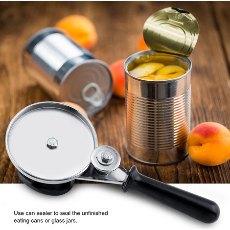 Scelleuse manuelle en acier inoxydable pour bocaux en verre - Outil de pressage et fermeture hermétique (1/5)