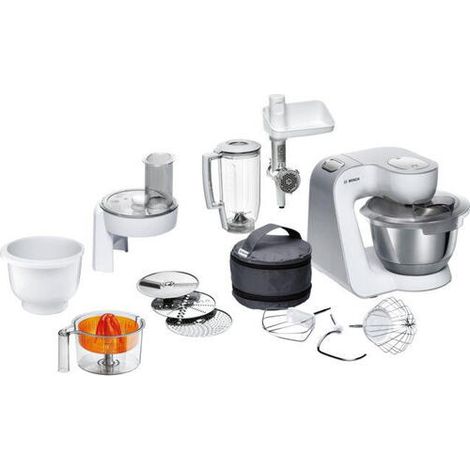 Robot multifunción Bosch X2000 blanco 1000 W acero inoxidable (1/4)