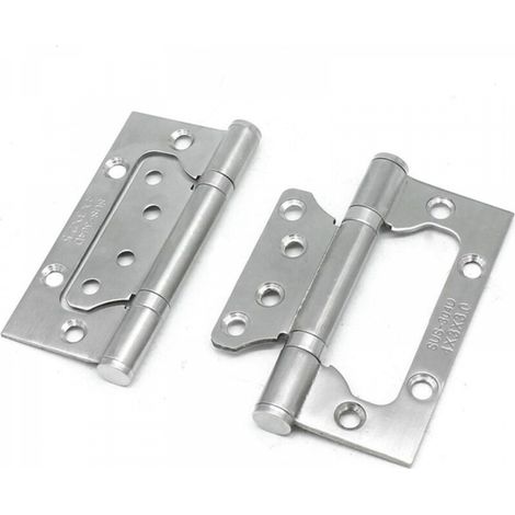 2 Pièces Charniere Porte Lourde Charnières Inox Roulement à Billes Charnière de Porte Charniere Portail Exterieur pour Portes de Maison, Chambre (1/5)