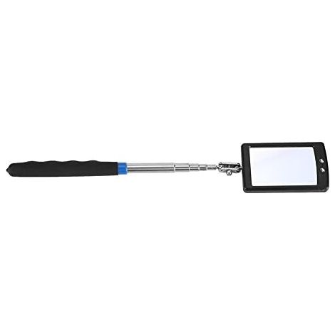 Miroir Outil, D'inspection Flexible et Télescopique à LED Éclairé, Outil D'extension Pivot 360 Degrés pour les Outilleurs Machinistes Inspecteurs Mécaniciens - (1/5)