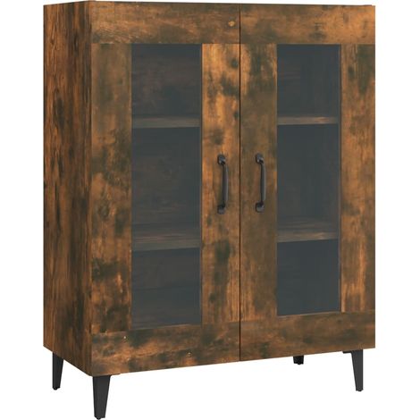 Credenza buffet cassettiera mobile contenitore organizer cucina soggiorno soggiorno 69,5 x 34 x 90 cm derivati del legno marrone 020031025