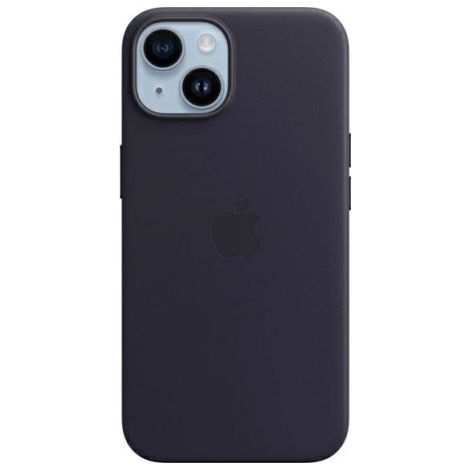 Apple iPhone 14 Plus Leather Case with MagSafe - Ink (1/5)