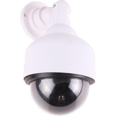 Fausse Camera - Avec Voyant LED Clignotant Rouge - Ajustable 90 Degres - Pour Maison Et Bureau - 1 Unite (1/5)