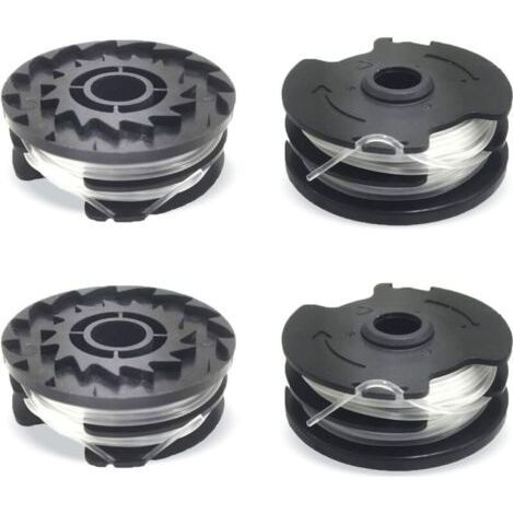 4 bobine di filo di ricambio per tagliaerba LIDL Parkside, filo di nylon di ricambio per tagliaerba LIDL Parkside, PRTA 20-Li A1, B2, C3, PRT 550 A1, A3, PRT 300 A1 - 2 x 4 m (1/5)