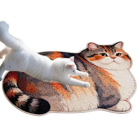 Katzenbadematte rutschfest saugfähig waschbar