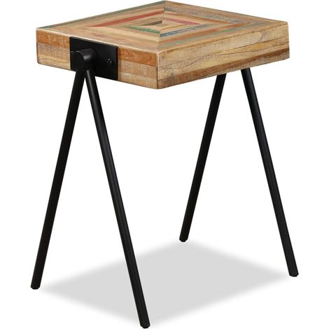 Beistelltisch Recyceltes Massivholz Teak