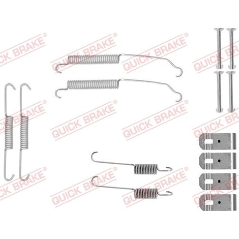 Kit d'accessoires, mâchoire de frein Quick Brake 105-0015 MAZDA