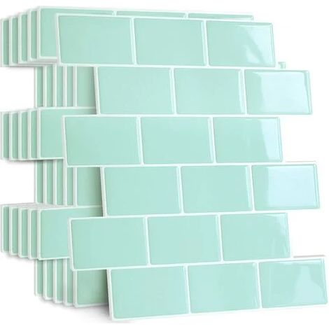 Black PVC adhesive backsplash, thick, waterproof, for kitchen or bathroom