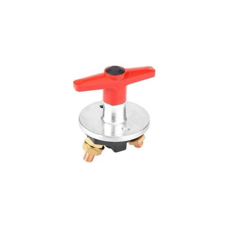Interruptor de aislamiento de batería, de 12 V a 60 V para automóvil, llave fija universal, interruptor de corte de batería, aislador de alimentación de 200 A (1/4)