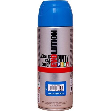 Vernice Spray PintyPlus Evolution RAL 5015 Azzurro 520cc