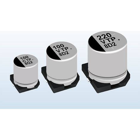 Panasonic EEETP1V221AP Elektrolyt-Kondensator SMD 220 µF 35 V 20 % (Ø) 10.00 mm 1 St. Tape cut
