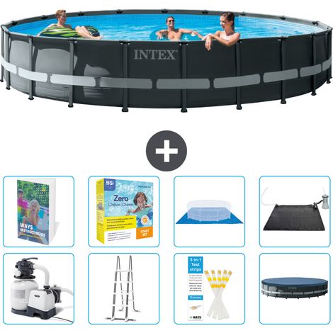 Intex Piscine Ultra XTR Ronde - 610x122 cm - 9-pièces  S582 (1/4)