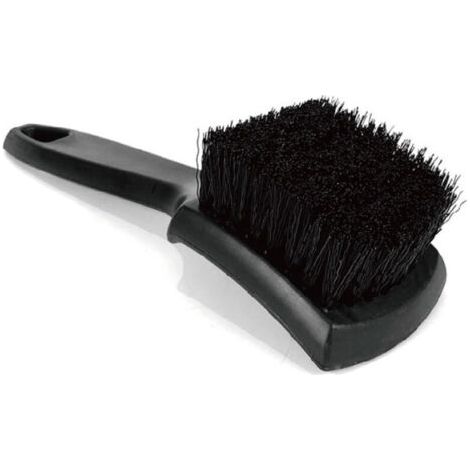 Brosse de Nettoyage de Roue de Voiture, Brosse de Nettoyage de Gommage de Jante de Pneu de Roue de Voiture Outil de Lavage de Brosse de Pneu de Voiture, Moto ou vélo (1/4)