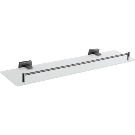 Mexen Arno hängendes Glasregal, gebürstetes Gun Gray - 7020737-66 (1/2)