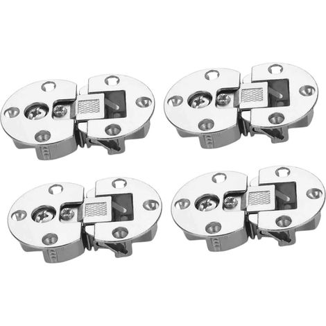 4pièces Lot De Charnières De Placard Réglables (1/5)