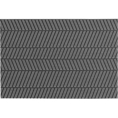Set de Table "Lizia" 30x45cm Noir & Blanc (1/3)