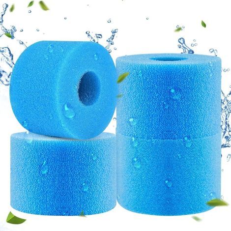 Éponge Filtrante Type S1 pour Piscine Mousse Réutilisable et Lavable, Cartouche Filtre pour Spa et Systèmes de Filtration (1/5)