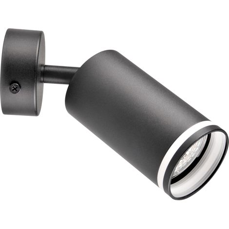 Applique/plafonnier 1xGU10 noir alu PARIS Polux IP20 (1/5)
