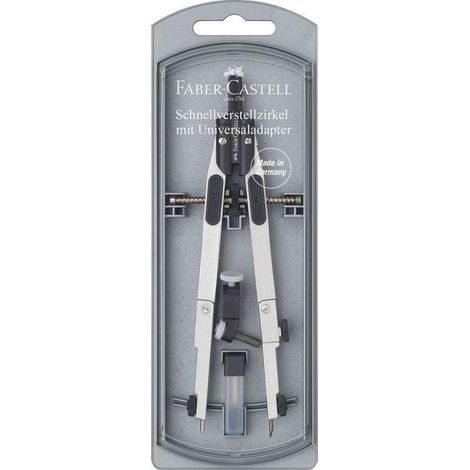 Faber Castell Compasso in Acciaio Inossidabile Regolazione Rapida 450 mm 174014 (1/4)
