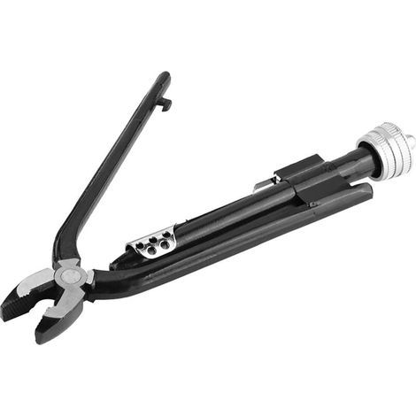 Pince à torsader les fils de 6 pouces, pince a rivet, torsade de fil de sécurité en acier à haute teneur en carbone avec ressort de rappel et mâchoires de verrouillage (1/4)