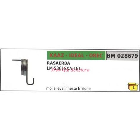 Muelle palanca embrague KAAZ cortacésped LM 5361SXA-161 028679