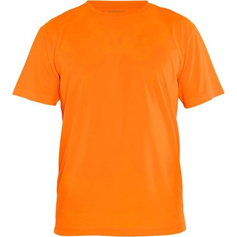 T-shirt de travail haute visibilité anti-UV 3331 - Orange fluo L (1/4)