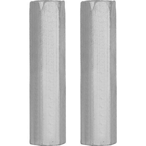 Écrous ls, Écrou hexagonal de couplage 2 pièces, Écrou à filetage hexagonal, Acier zingué M10  60 Écrou hexagonal l, Écrous à filetage hexagonal, Fixations filetées.