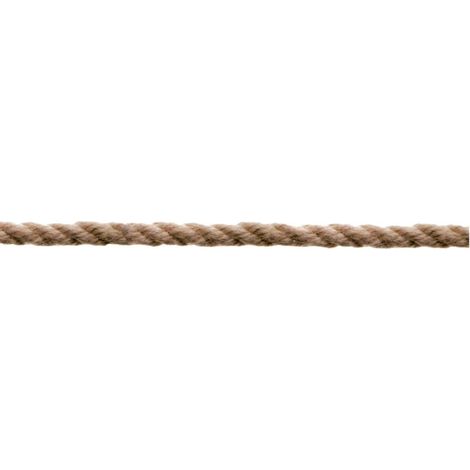 Corda hempex/canapa diametro 8 mm rotolo 10 metri - masidef (1/2)