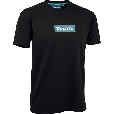 Makita Black Origin T-Shirt M Medium Breathable 100% BCI Cotton MK101M-BLK-M