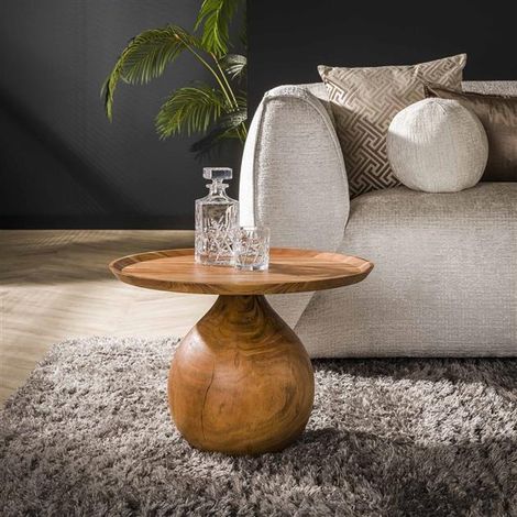Industrial Coffee Table Pawn Acacia Wood S (1/4)