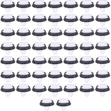 50 Pieces Side Protection Strips Mounting Clips for Jumper Ducato Boxer Bus Box Platform/Chassis Panorama