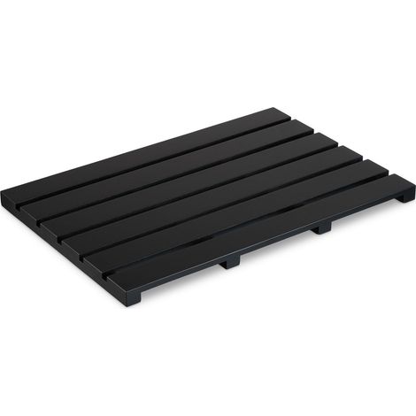 Tapis de Bain en Bambou, 54x36 cm, antidérapant, caillebotis pour Sauna, Douche, intérieur (1/5)