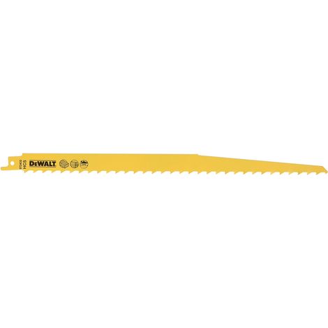 Hojas sierra sable, HCS, para madera DeWalt DT2432-QZ