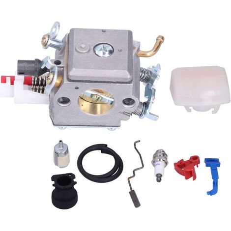 Eosnow – Kit carburateur 9 pièces pour tronçonneuses Husqvarna 340 345 346XP 350 – Performance optimale – Installation rapide et facile (1/5)