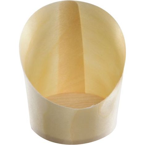 Pot en bois FSC Ø 5,5 x 7 cm - 250 unités - Betik
