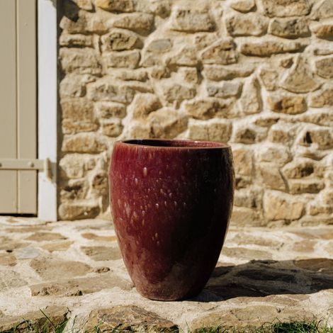 Vaso LAFONTAINE 28x32cm, viola chiaro
