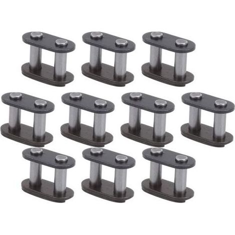CSPARKV T8f Chain Master Link - 10pcs connecteurs en acier maillon de connexion principal de résistance à l'usure de chaîne de vélo léger (1/5)